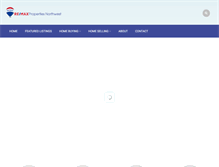 Tablet Screenshot of parkridgerealestate.com